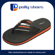 Custom espessura único flip flop para homens