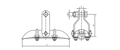 Aluminium Alloy Suspension Clamps