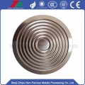 Tungsten air diaphragm for vacuum pump