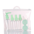 refillable 60ml 50ml 30ml mini travel bottle set pack pvc bag