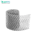 304 316 stainless steel gas liquid filter compressed knitted wire mesh