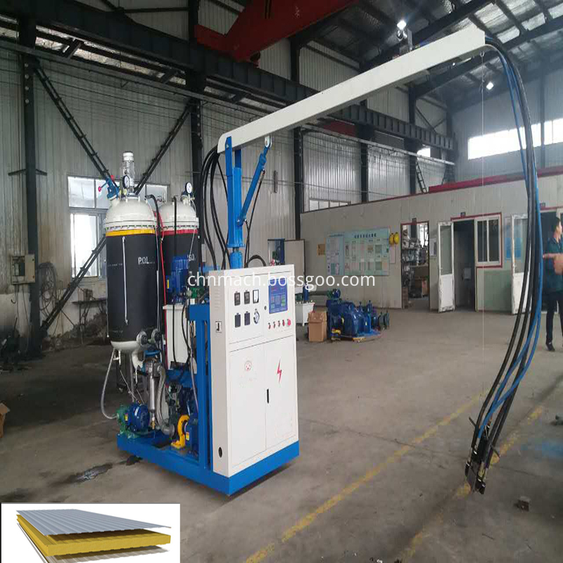 Pu insulation pipeline injection machine