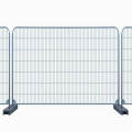 Barricade de circulation en acier / barrière de contrôle des foules / clôture temporaire