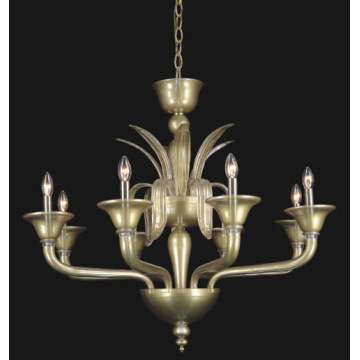 Lámpara colgante de cristal de oro para la decoración (81102-8)