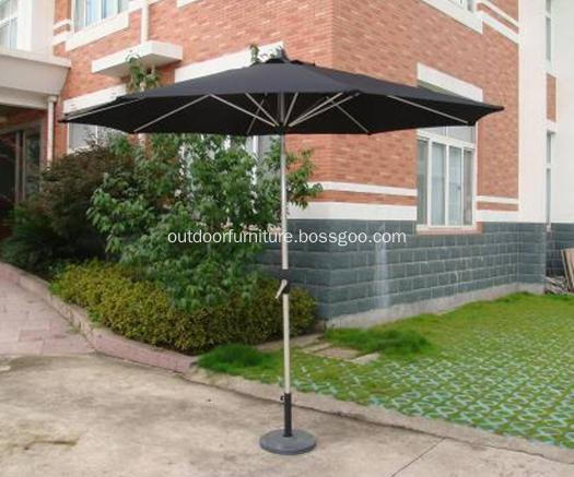 8Ribs Straight Aluminum Patio Sun Umbrella