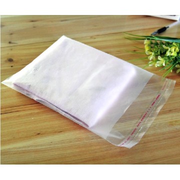 Frosted PO cloth packing adhesive poly bag