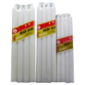 100% white stick household lighting candle