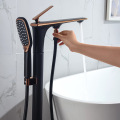 Scandinavian simple floor standing freestanding bathtub tap