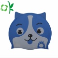 Silicone Cat Swim Hats Casquettes pour cheveux longs