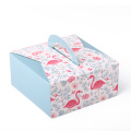 Birthday Cake Box Hand-held Transparent Ivory Board