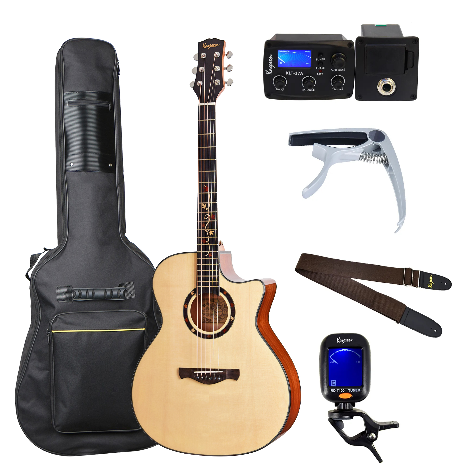 Kaysen guitar K-C17 C Solid top Wood Kaysen guitar K-C17 C Solid top Wood
