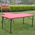 Plastic folding camping table