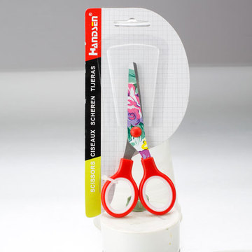 5.25" Flower Printed Scissors