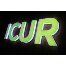 Outdoor LED Illuminated Acrylic Channel Letter Sign