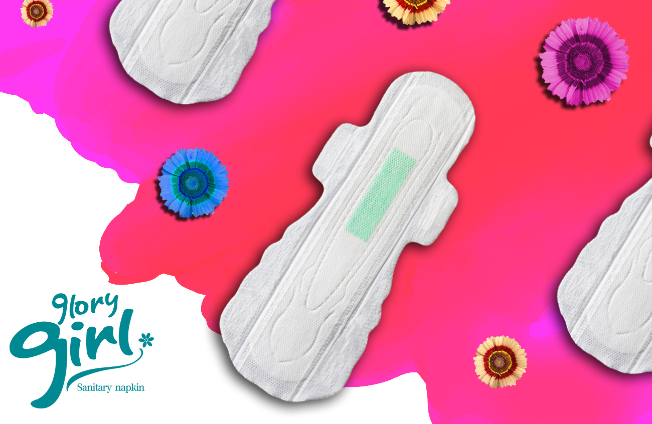 Super soft sanitary napkins with silver ions