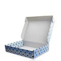 Corrugated paper cardboard shipping box