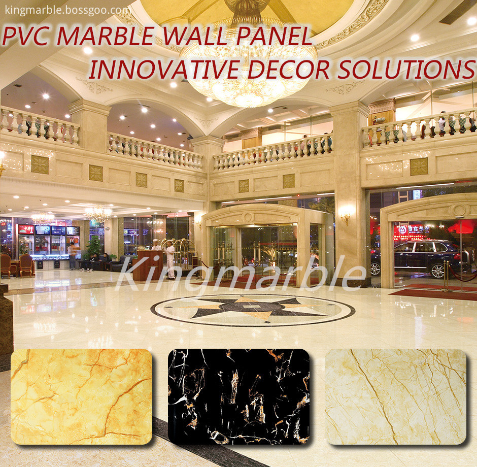 Uv pvc uv Decorative Stone Sheet