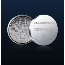 Bateria de botão DADNCELL 3V BR3032A Células de carbono de fluoreto de lítio adequadas para equipamento CMOS de carro e relógio digital