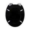 Black Toilet Seat Wooden-Wood MDF Toilet Seat