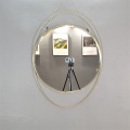 Gold Frame Metal Mirror MDF Mirror Bedroom Mirror