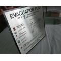 Hall Aluminum Metal Stainless Steel Wall Plaques Signs