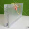 Custom Branding Printing Plastic PP Bag con cuerda (bolso grande de PVC)