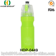 Portable PE Plastic Sport Water Bottle with Spray (HDP-0449)