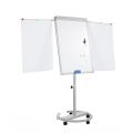 Round based Height Adjustable Magnetic Flipchart Easel