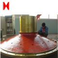 stainless steel pipe large casting end cap