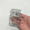 Round Clear Storage Hermetic Jar with Latch Lid