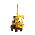 Loaded High Efficiency Drilling Guardrail Pile Driver