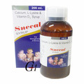 Sirop de calcium et L-Lysine et VD3