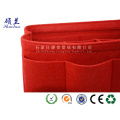 2018 new design customized color felt cosmetic bag