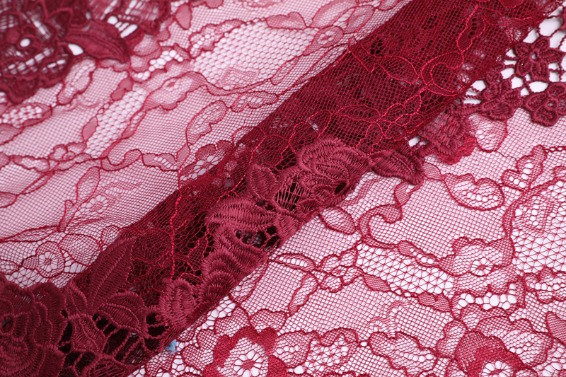 Nylon Lace Mesh Embroidery Fabric