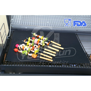 BBQ grill mat used on any BBQ Grill or as Pan Liner