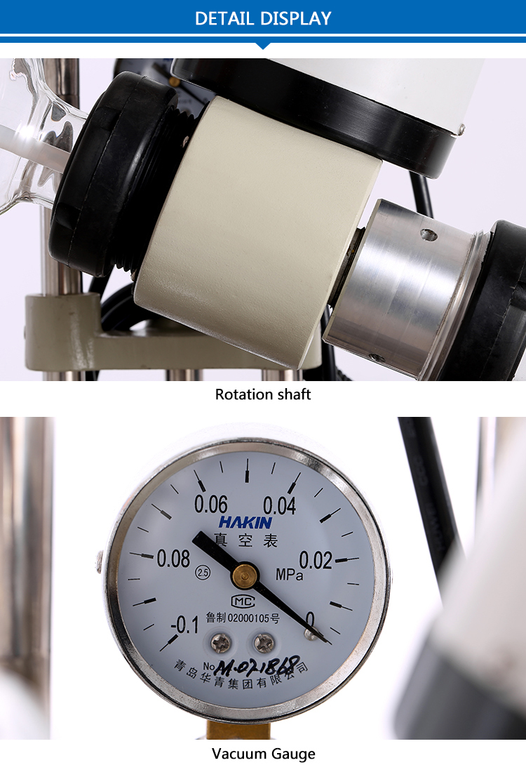 Rotary Evaporator with Vacuum Pump