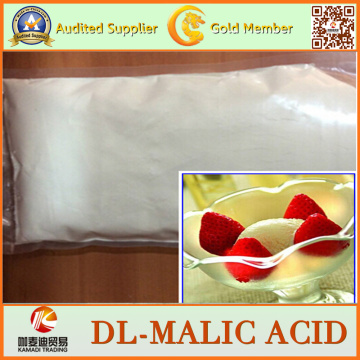 Farwell Dl-Malic Acid para Aditivos Alimentares No. CAS 617-48-1