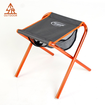 Ultralight aluminum Mini fishing Stool with mesh bag