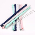 Last Collapsible Fold Up Reusable Collapsible Straws Amazon Keychain Hot Sale