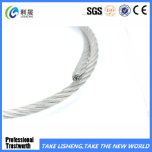 Galvanized 7X7 Steel Wire Rope for Lifting