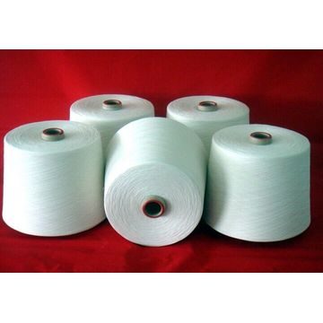 Single Recycled 100 Polyester Spun Garn in China 30/1