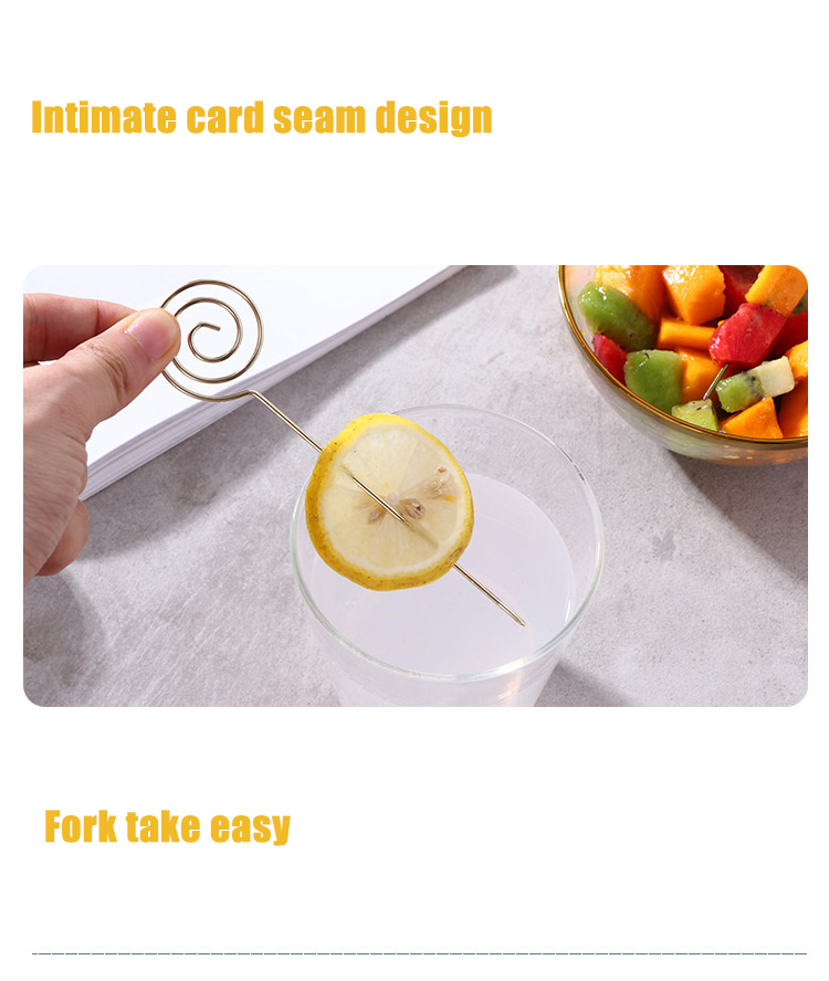 Metal Fruit Fork