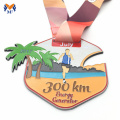 Médaille de récompenses sur le finisseur de marathon personnalisé