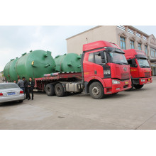 Tanque de agua de acero al carbono para muchos tipos de tratamiento de agua