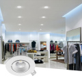 Anti-glare cob led down light white recessed downlight