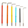 9pcs magnetic colorful allen hex key hand tool sets