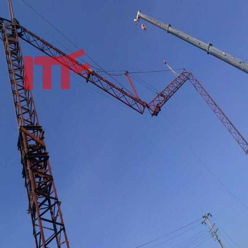 fast erection tower crane 4t