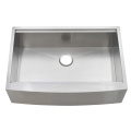 Round Satin Apron Front Farm House Style Sink