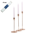 Candle Holders Set 3 for Taper Decorative Wedding