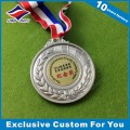 Factory Direct Sale Stick-on Ribbon Medal for Award